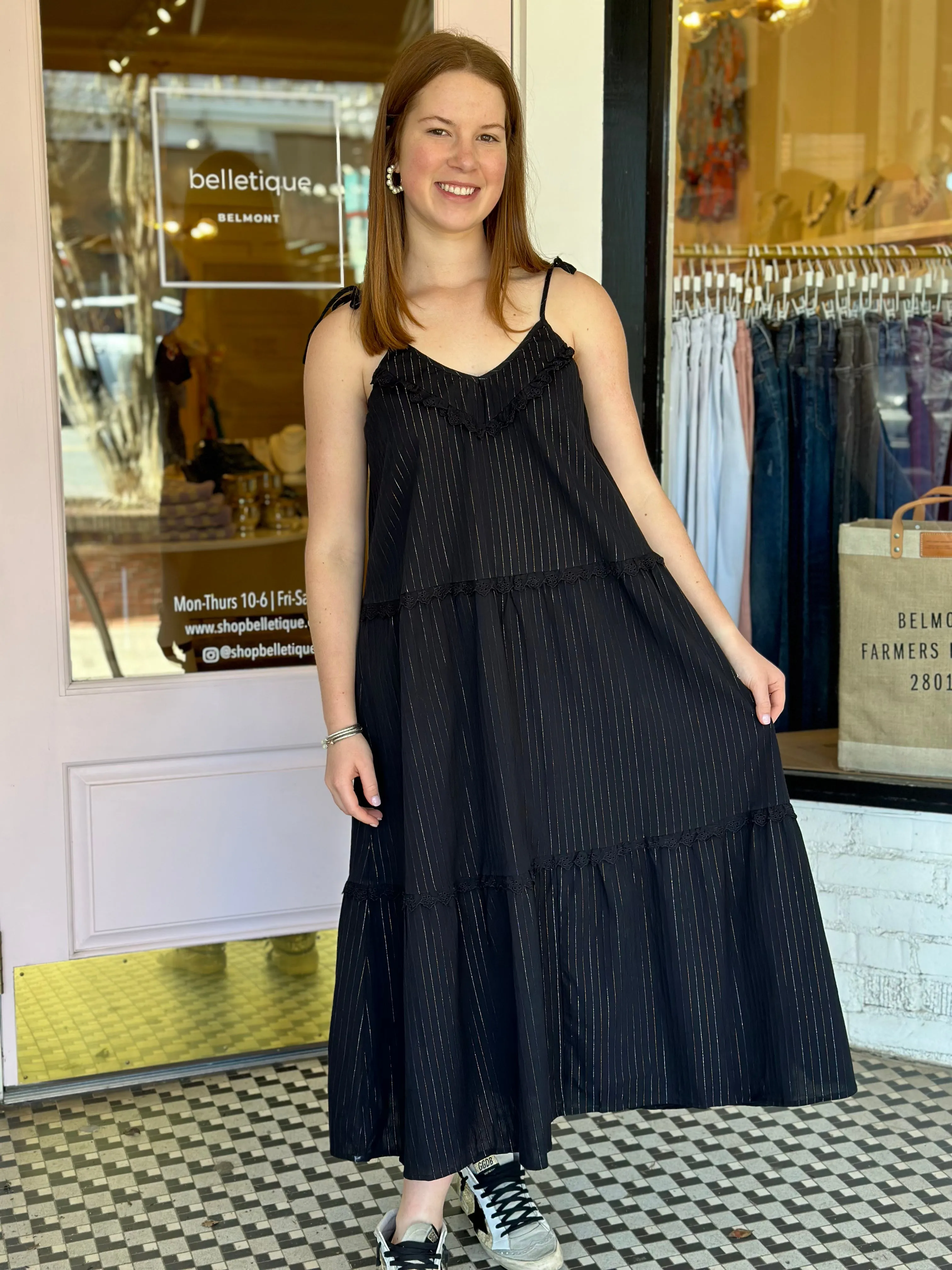 Tucker Dress | Black sold by Belletique product image thumbnail 2