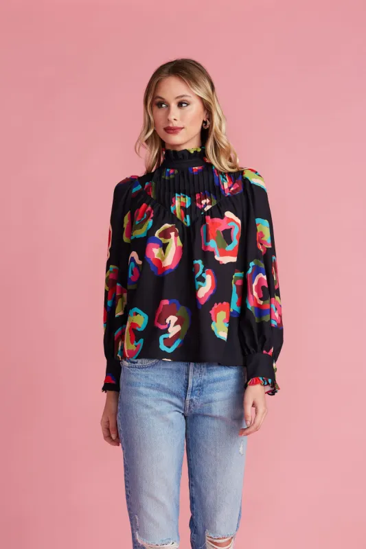 Bea Blouse | Seeing Spots sold by Belletique