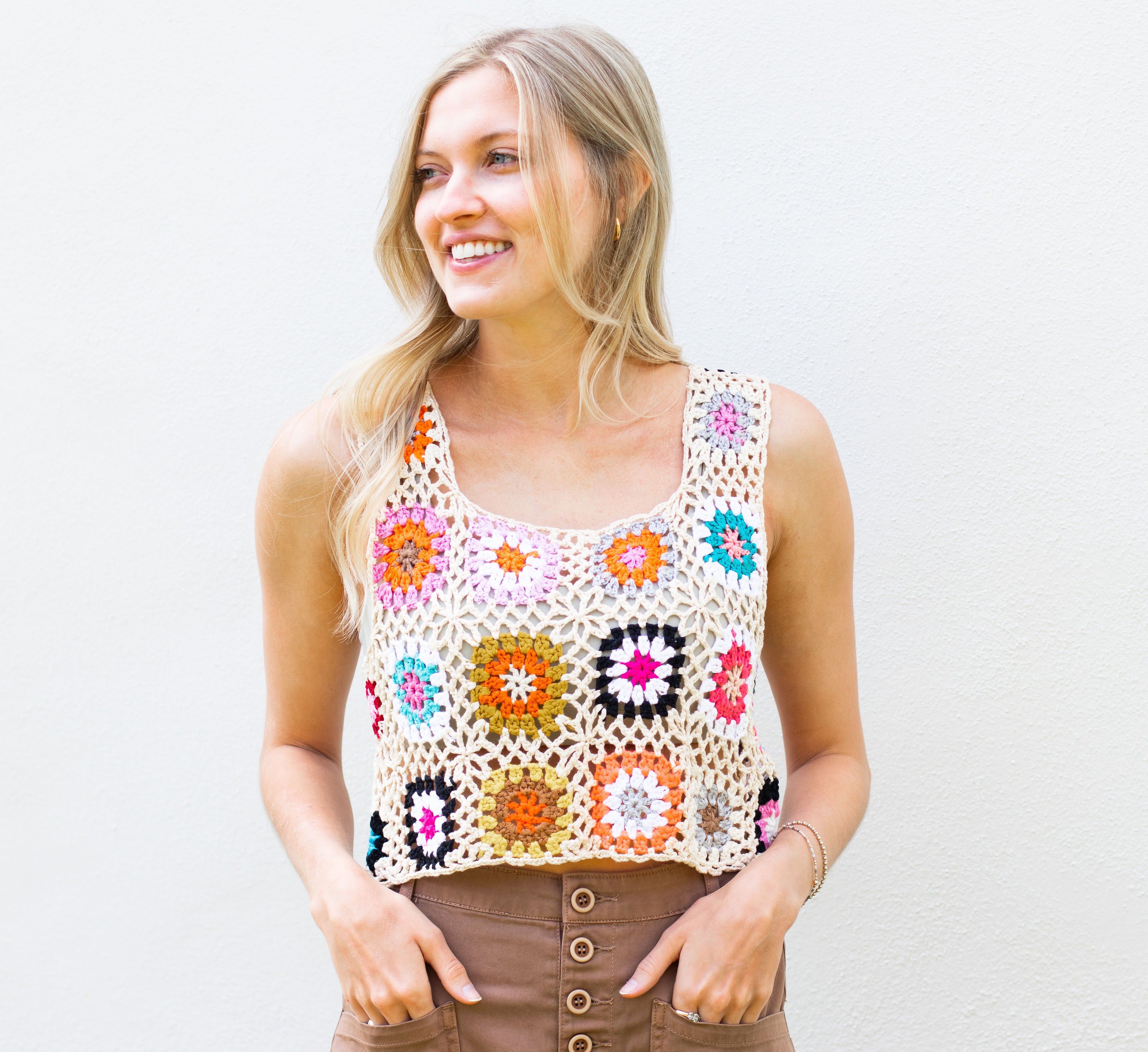Crochet Tank sold by Belletique product image thumbnail 2