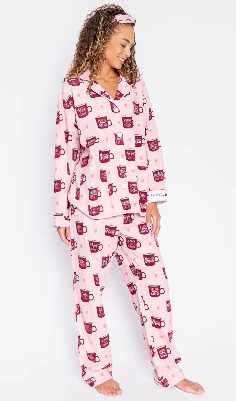 Flannel PJ Set sold by Belletique
