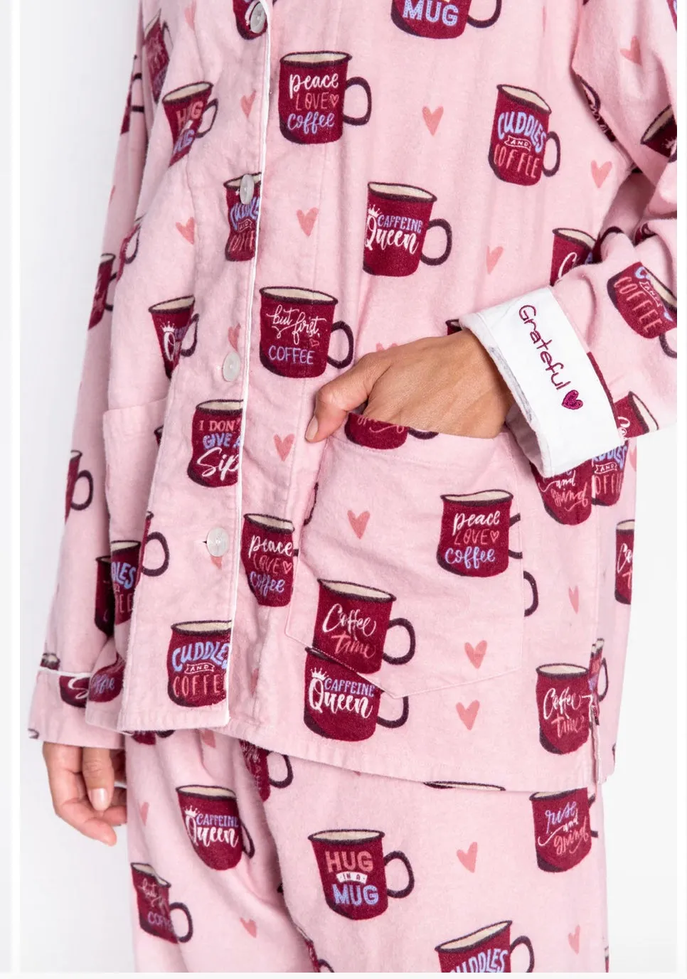 Flannel PJ Set sold by Belletique product image thumbnail 2