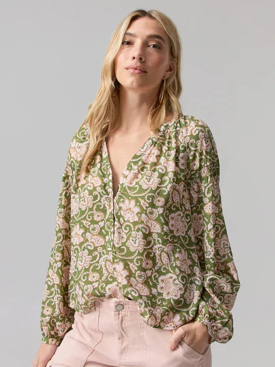 Sunday's Best Top | Lush Flora sold by Belletique