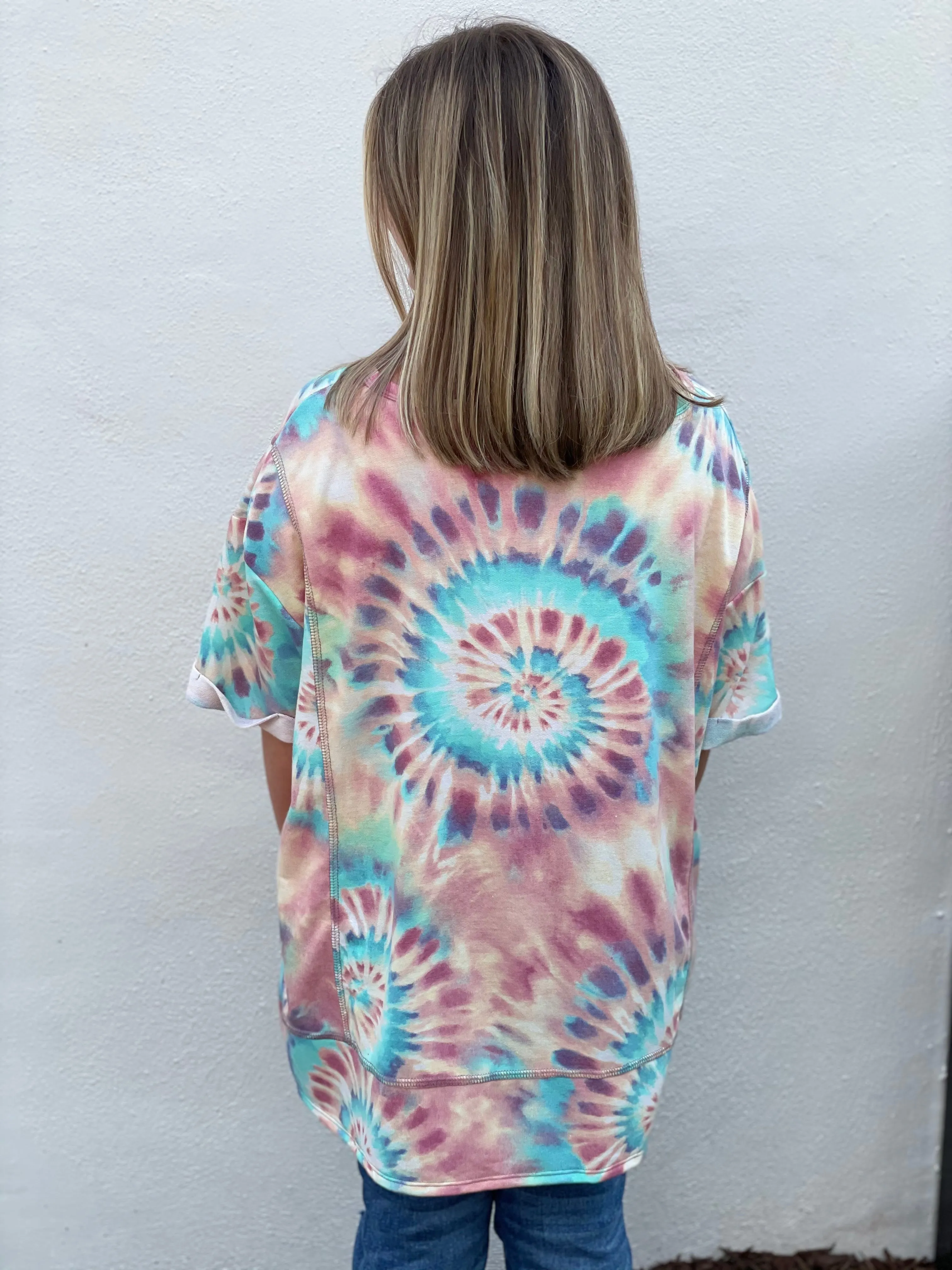 All the Love Top | Tie Dye sold by Belletique product image thumbnail 2