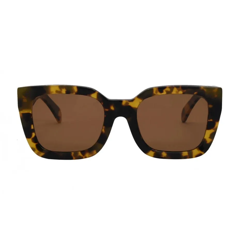 Alden Sunglasses | Tortoise + Brown Polarized sold by Belletique