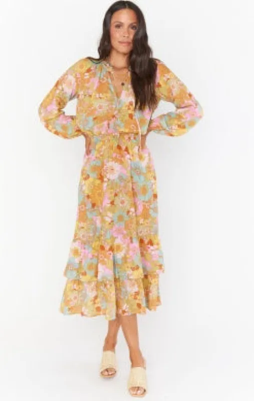 Cait Midi Dress sold by Belletique