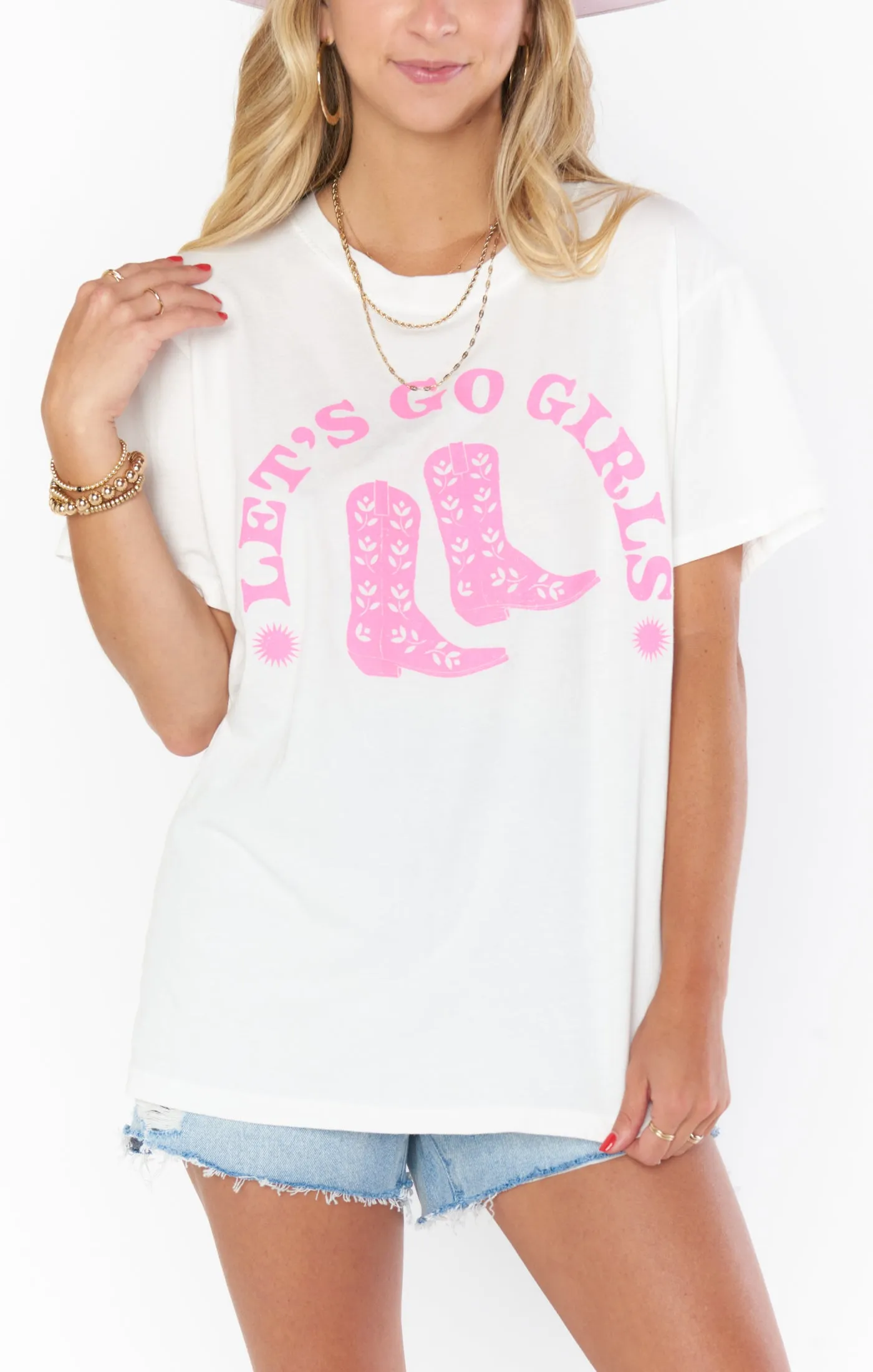 Travis Tee | Let's Go Girls sold by Belletique
