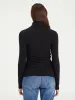 Essential Turtleneck Top | Black sold by Belletique