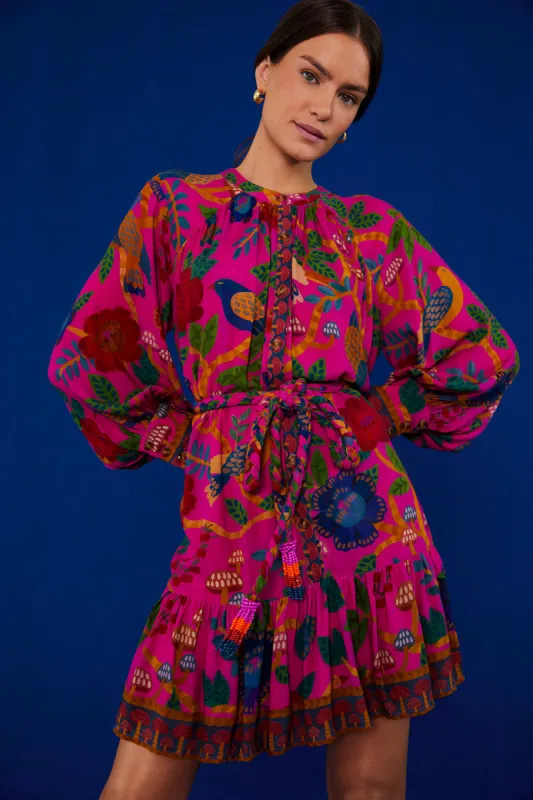 Sweet Forest Pink Mini Dress sold by Belletique