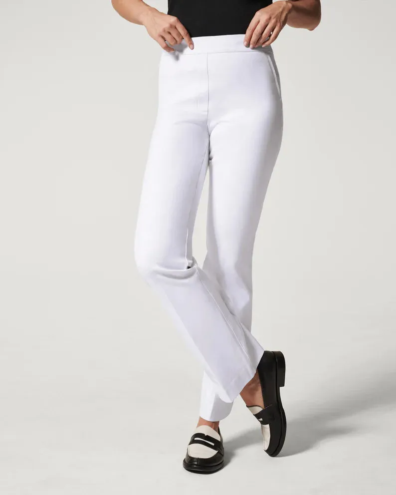 On-The-Go Kick Flare Pant | Classic White sold by Belletique product image thumbnail 2