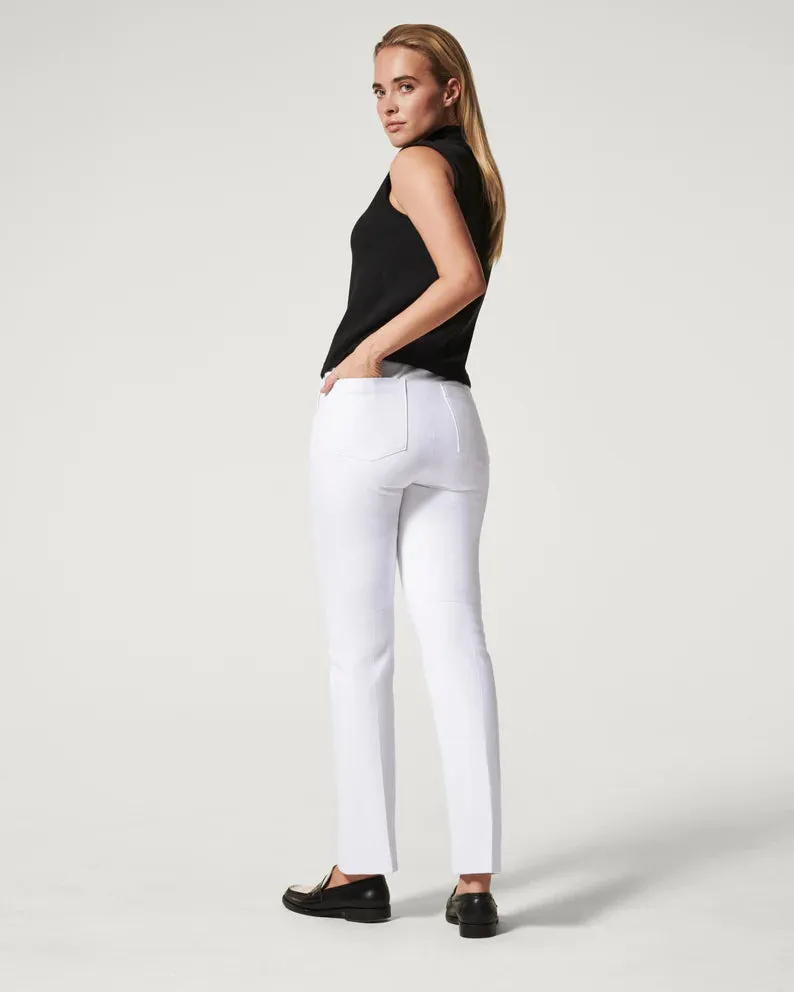On-The-Go Kick Flare Pant | Classic White sold by Belletique product image thumbnail 3