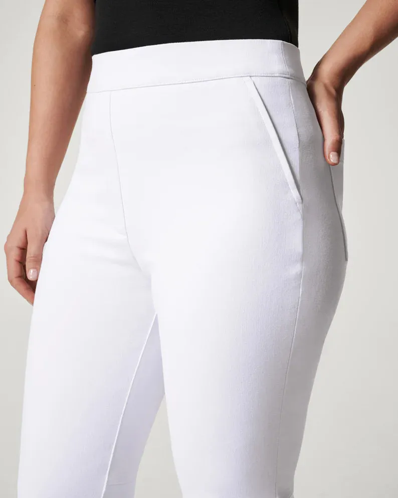 On-The-Go Kick Flare Pant | Classic White sold by Belletique product image thumbnail 4