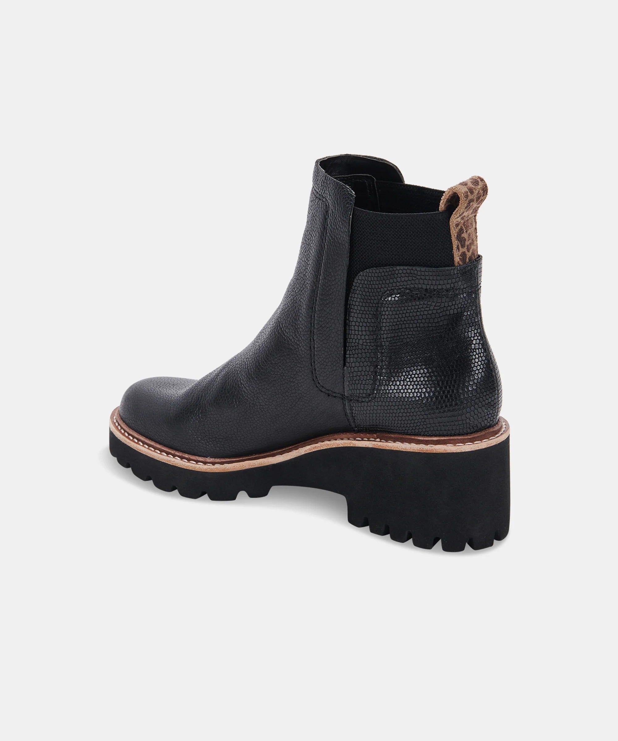 Huey H2O Boots | Black Leather sold by Belletique product image thumbnail 4