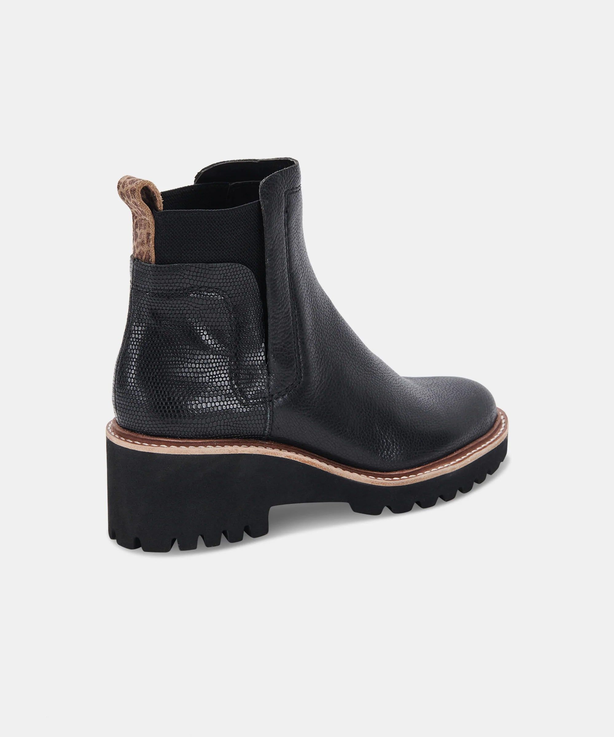 Huey H2O Boots | Black Leather sold by Belletique product image thumbnail 3