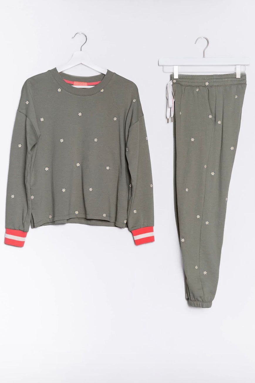 Happy Vibes Lounge Set sold by Belletique product image thumbnail 3