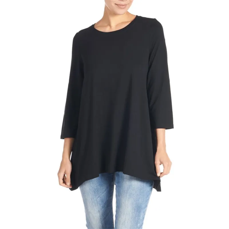 Essential Tunic | Black sold by Belletique