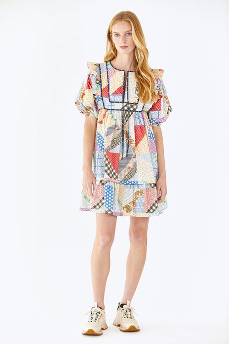 Britton Dress | Patchwork sold by Belletique product image thumbnail 2