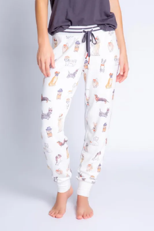 Coffee + Canines Jammie Pant sold by Belletique