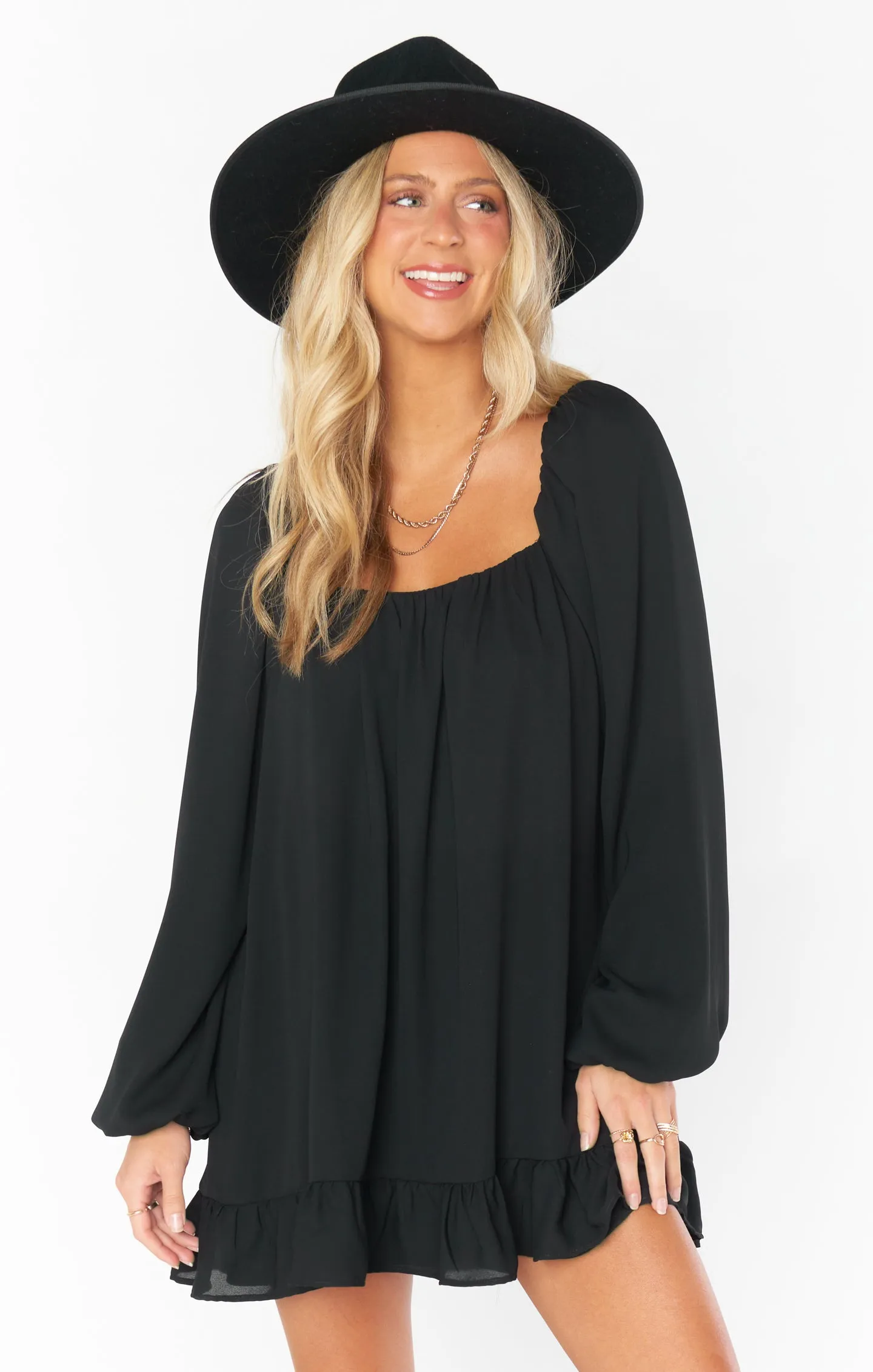 Briar Mini Dress | Black sold by Belletique