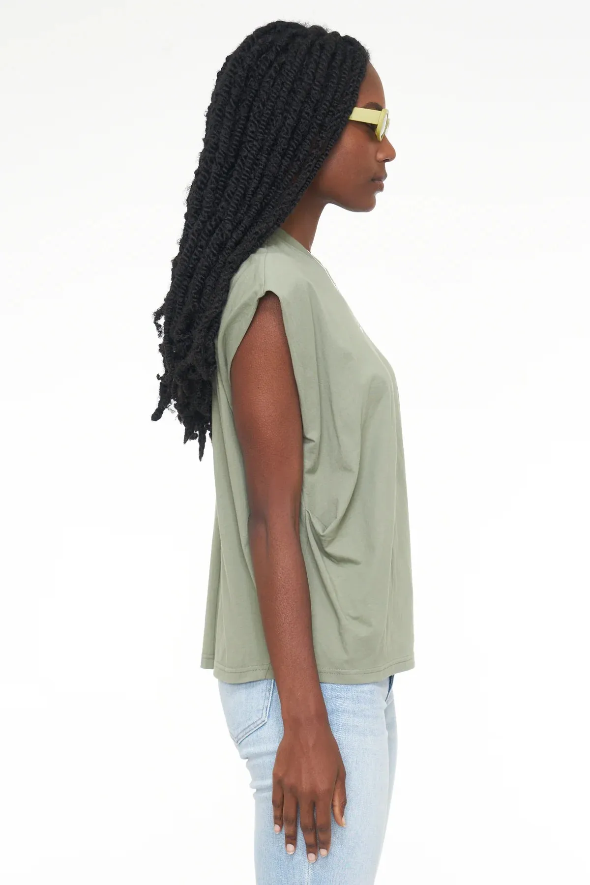 Trina Muscle Tee | Bluff sold by Belletique product image thumbnail 3