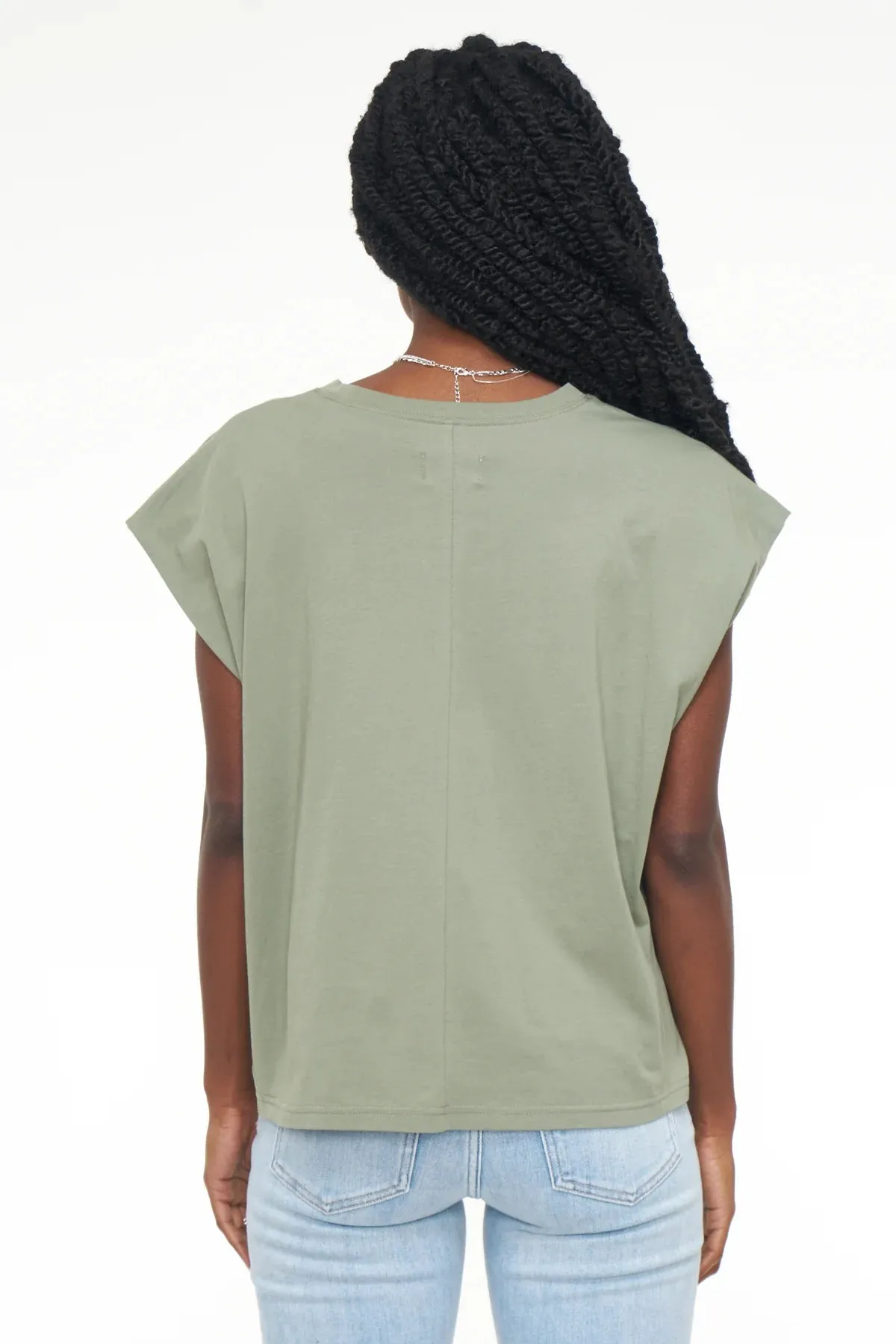 Trina Muscle Tee | Bluff sold by Belletique product image thumbnail 4