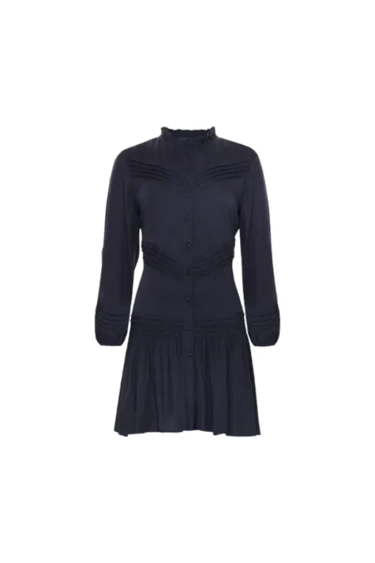 Grace Dress | Navy sold by Belletique