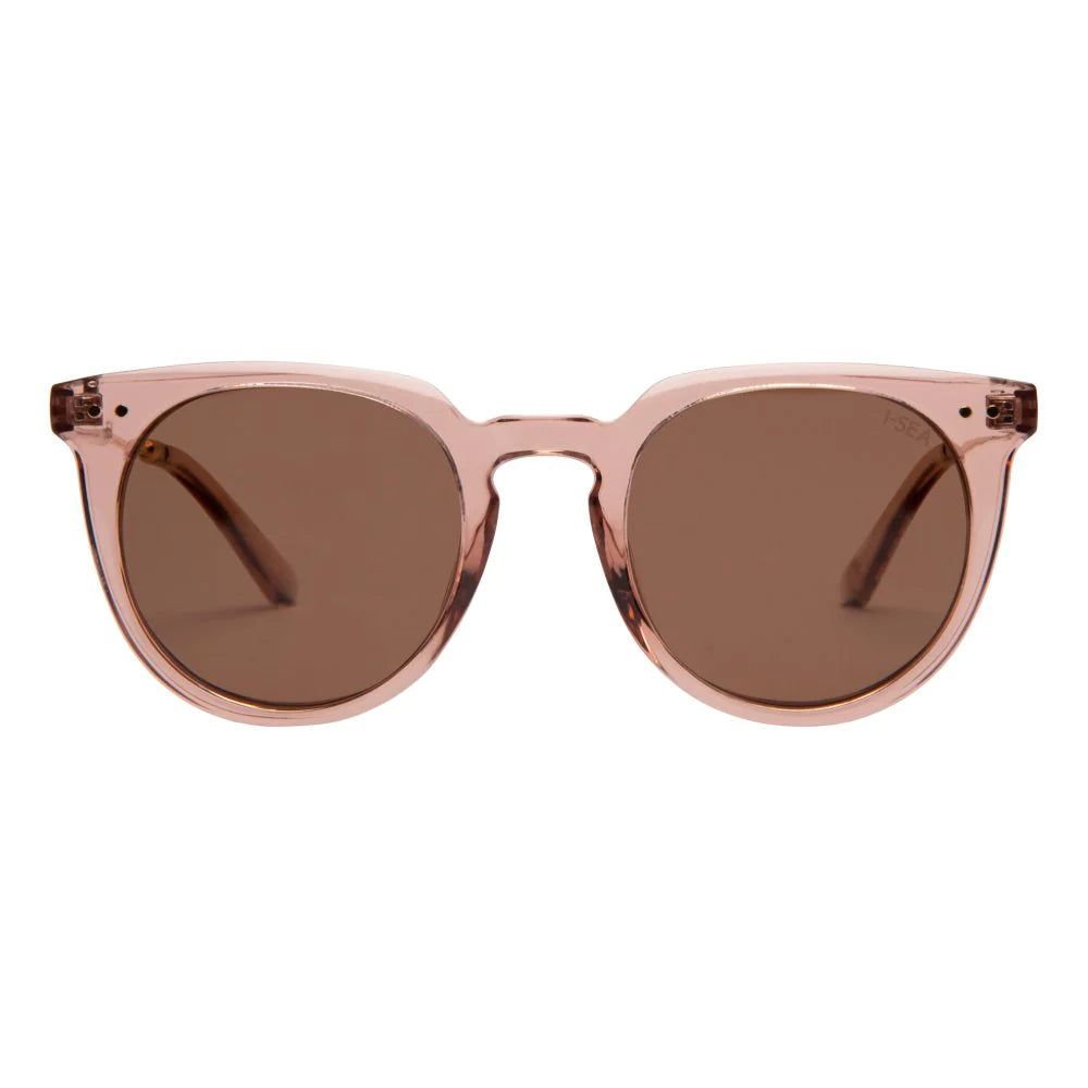 Ella Sunglasses | Watermelon/Brown Polarized sold by Belletique