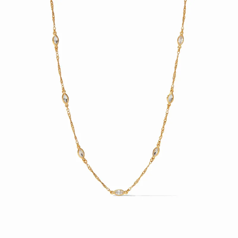 Charlotte Delicate Station Necklace sold by Belletique