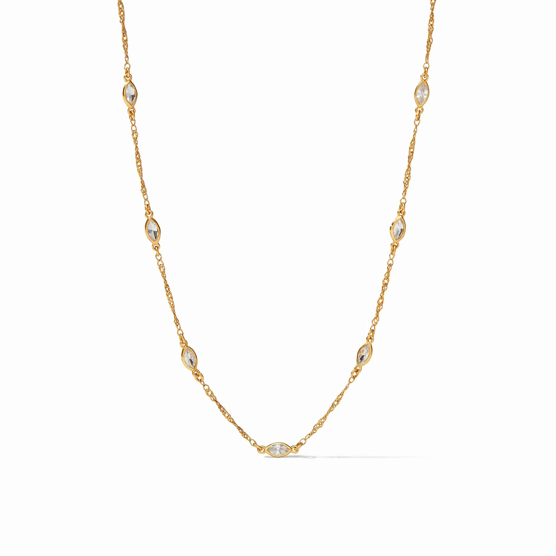 Charlotte Delicate Station Necklace sold by Belletique