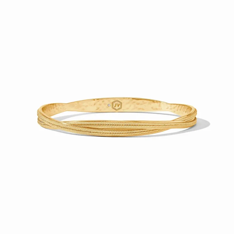 Cheval Twist Bangle | Medium sold by Belletique