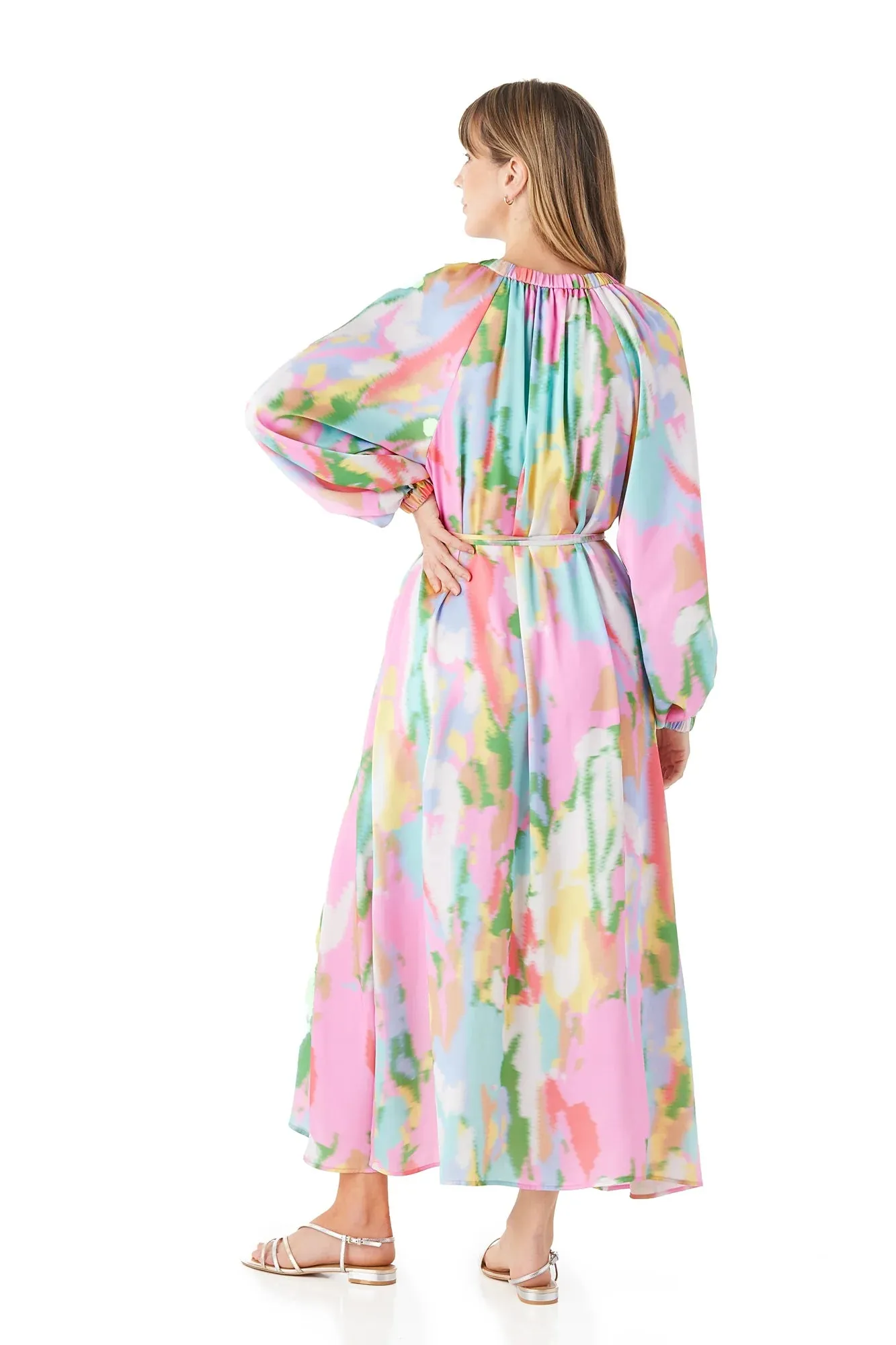 Freya Caftan Dress sold by Belletique product image thumbnail 4