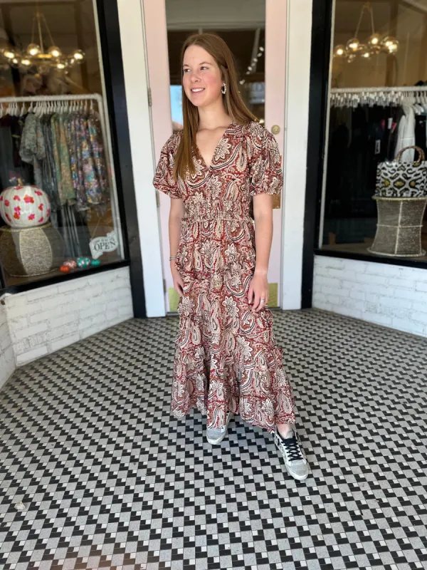Mallory Midi Dress sold by Belletique