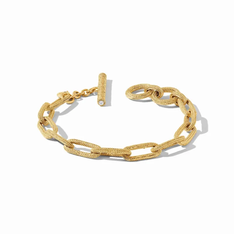 Cheval Paperclip Link Bracelet | Gold sold by Belletique