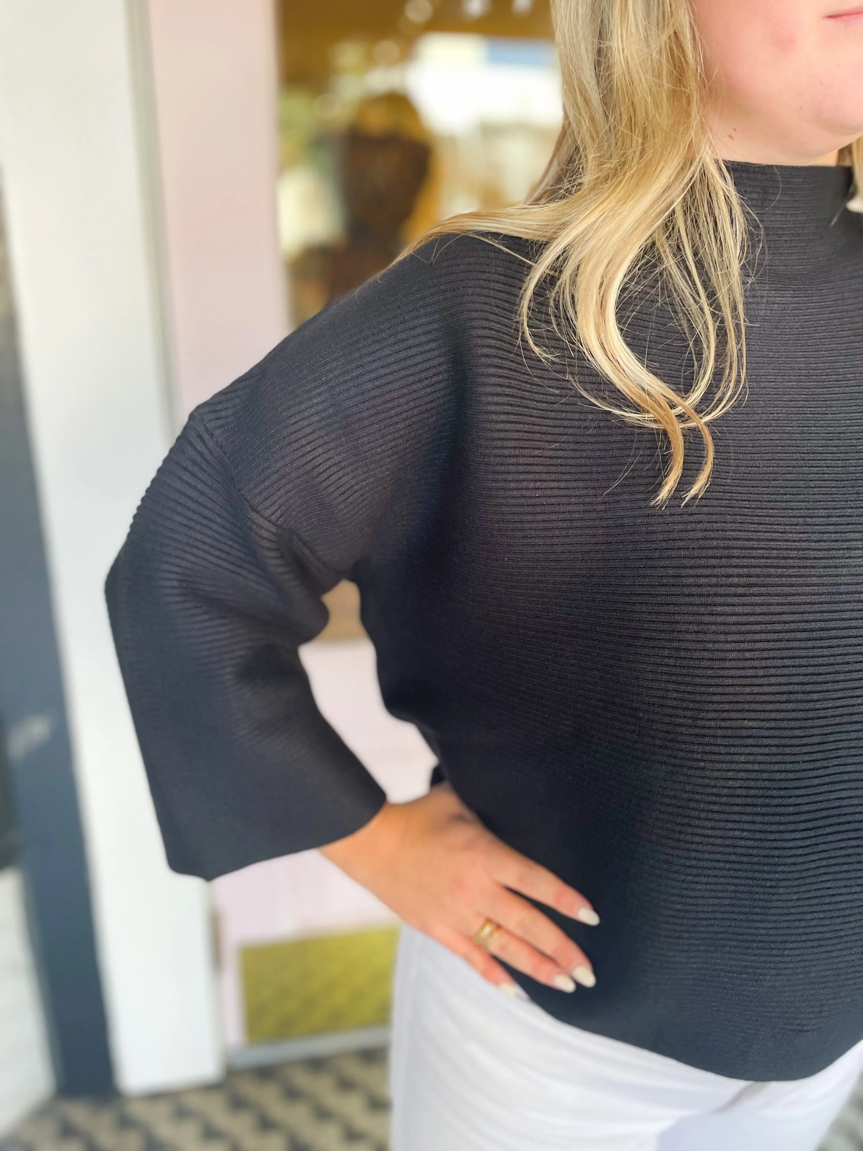 Luna Top | Black sold by Belletique product image thumbnail 2