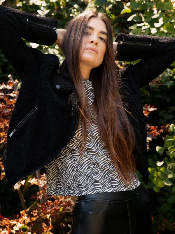 Classic Moto Jacket sold by Belletique