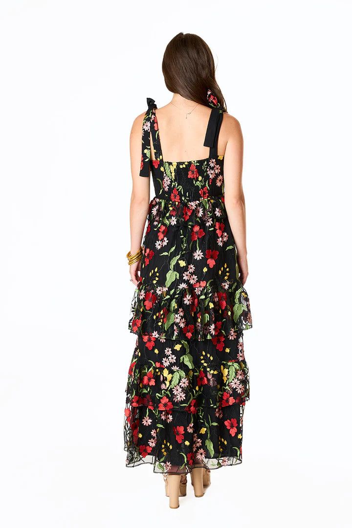 Edie Tie-Shoulder Maxi Dress | Lost in It sold by Belletique product image thumbnail 5