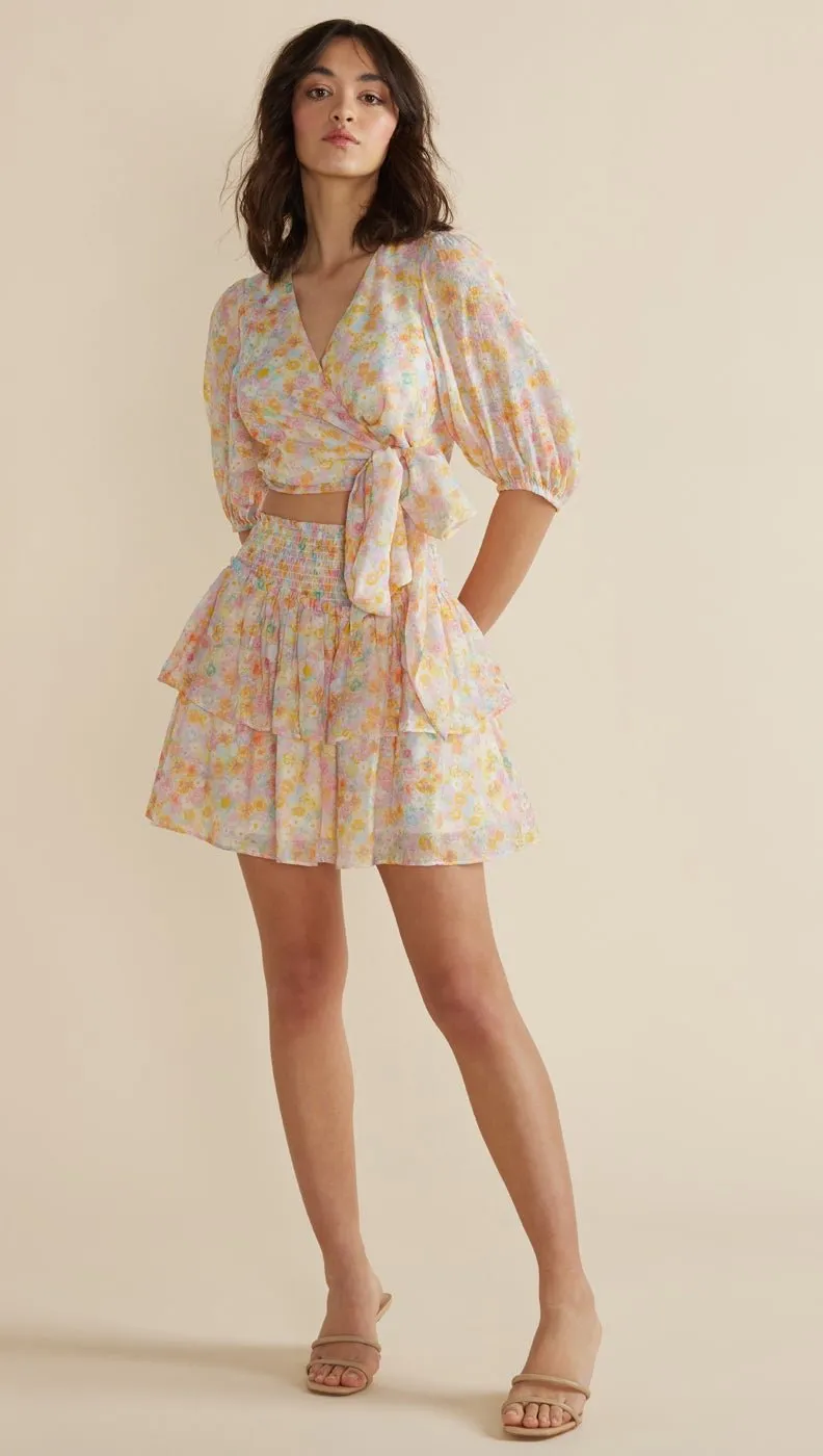 Elvire Mini Skirt sold by Belletique product image thumbnail 2