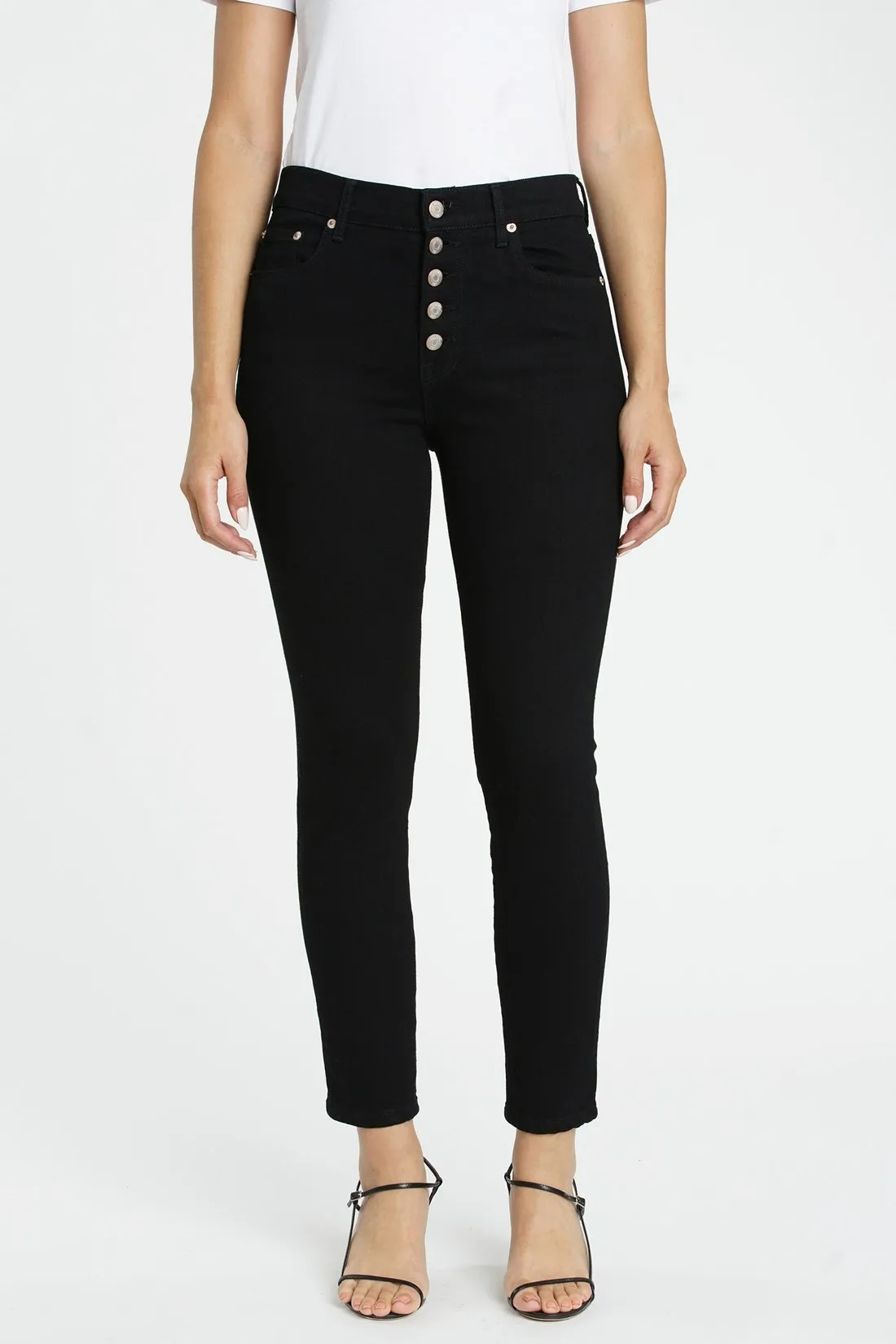 ALINE HIGH RISE SKINNY | KILL THE LIGHTS sold by Belletique