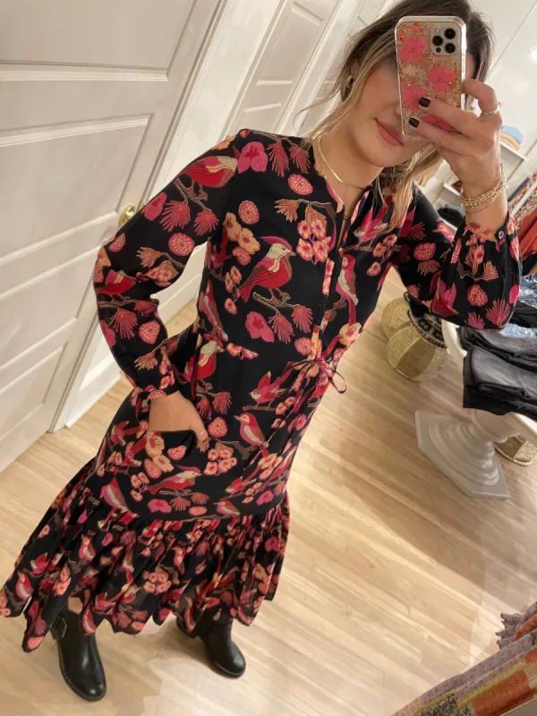 Lydia Dress | Vintage Bird sold by Belletique