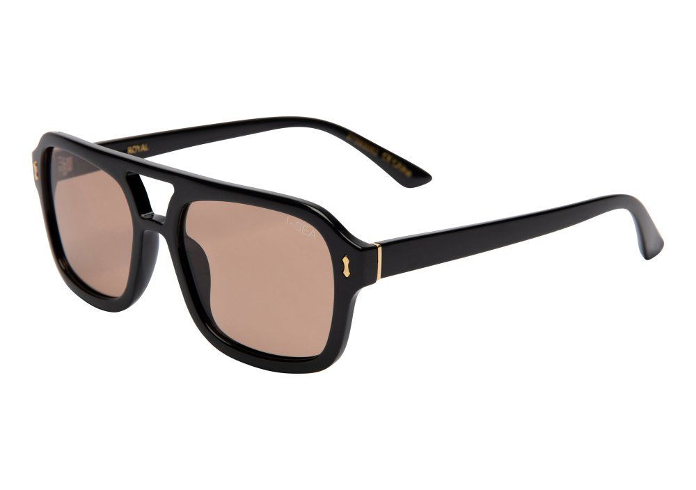 Royal Sunglasses | Black/Brown Polarized sold by Belletique product image thumbnail 2