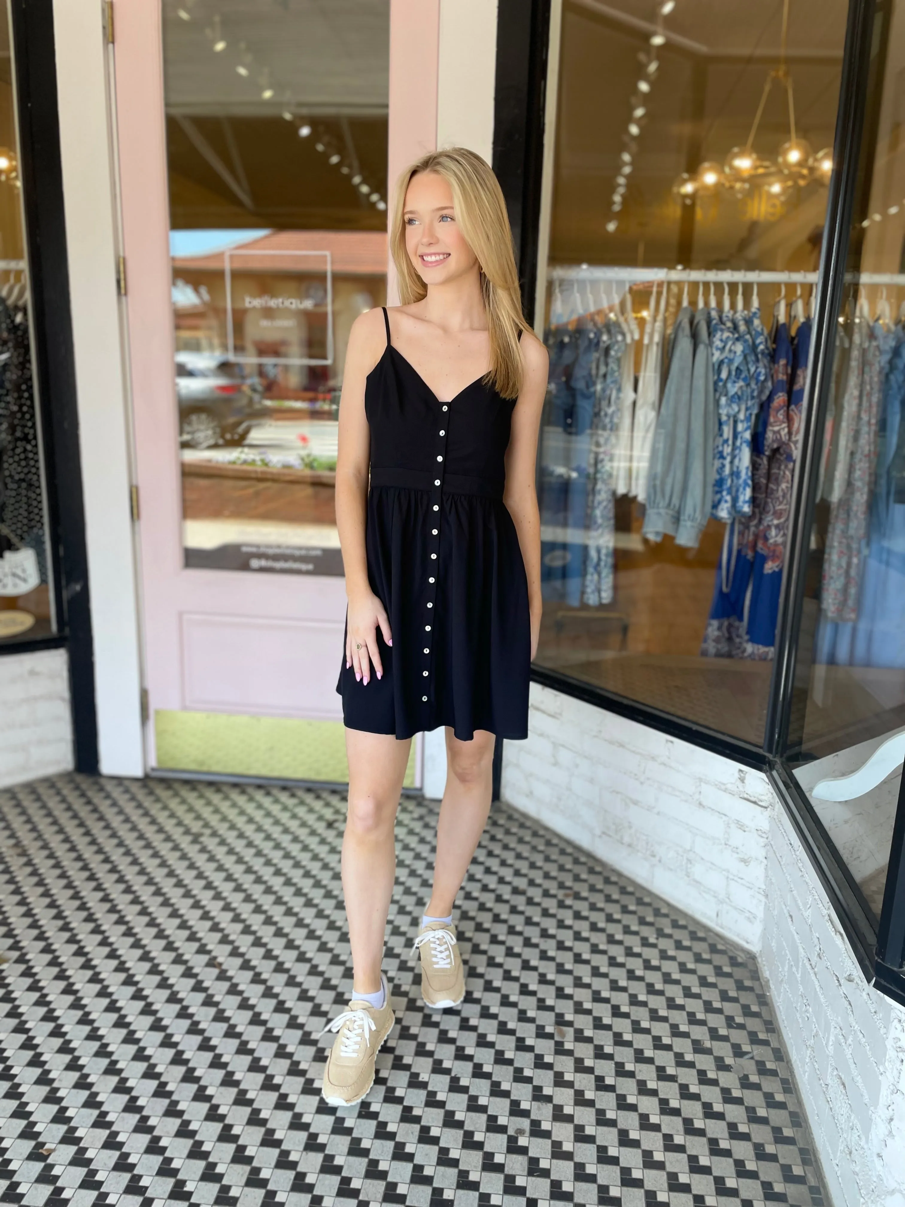 Brynn Dress | Black sold by Belletique product image thumbnail 2