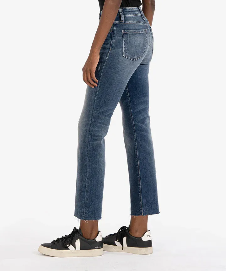 Kelsey High Rise Fab Ab Ankle Flare | Congruent Wash sold by Belletique product image thumbnail 2