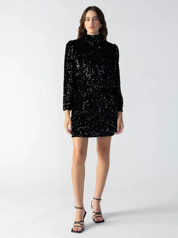 All Night Long Dress | Black sold by Belletique