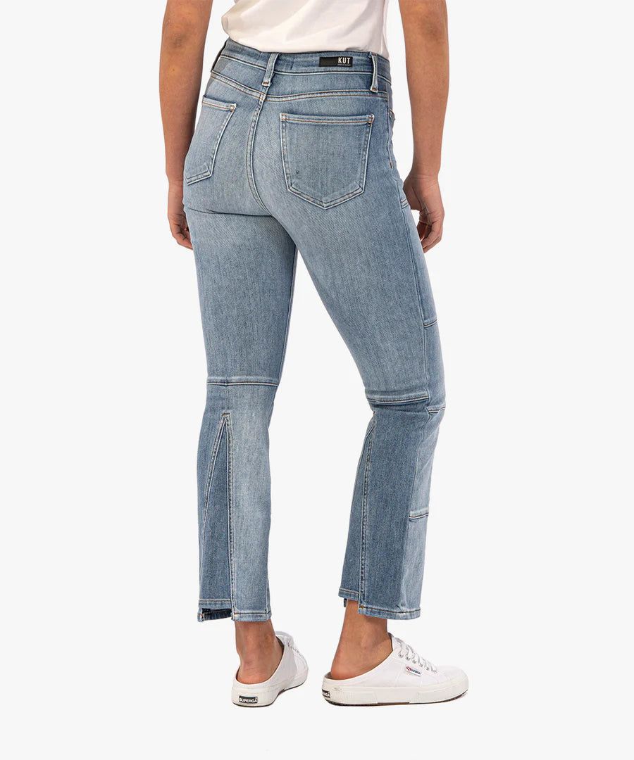 Kelsey High Rise Block Ankle Flare | Sacred sold by Belletique product image thumbnail 3