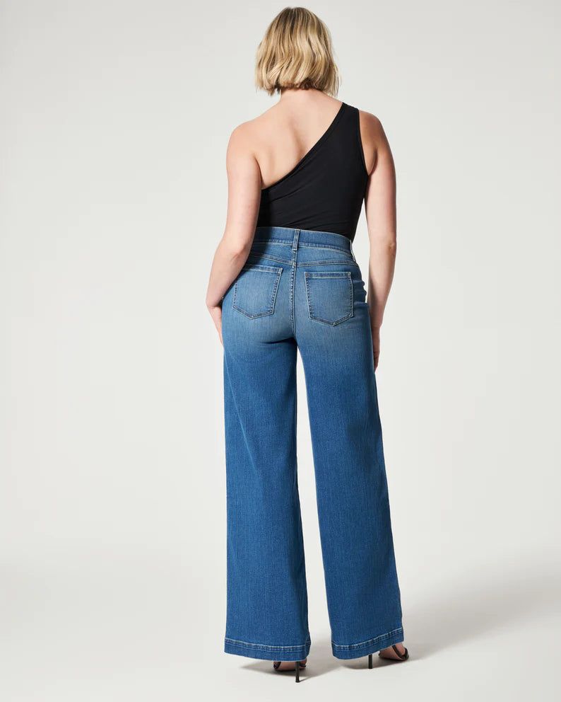 Seamed Front Wide Leg | Vintage Indigo sold by Belletique product image thumbnail 2