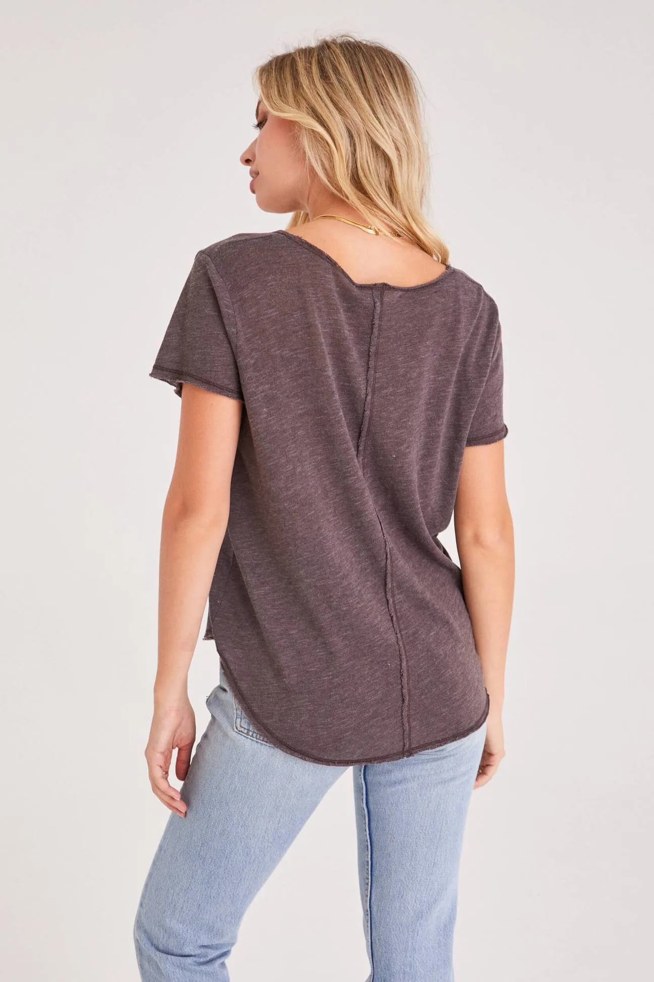 Wearever Tee | Dark Mocha sold by Belletique product image thumbnail 3