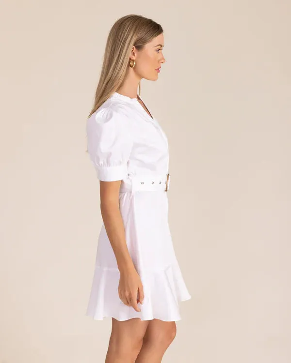 Analeise Dress | White sold by Belletique product image thumbnail 2