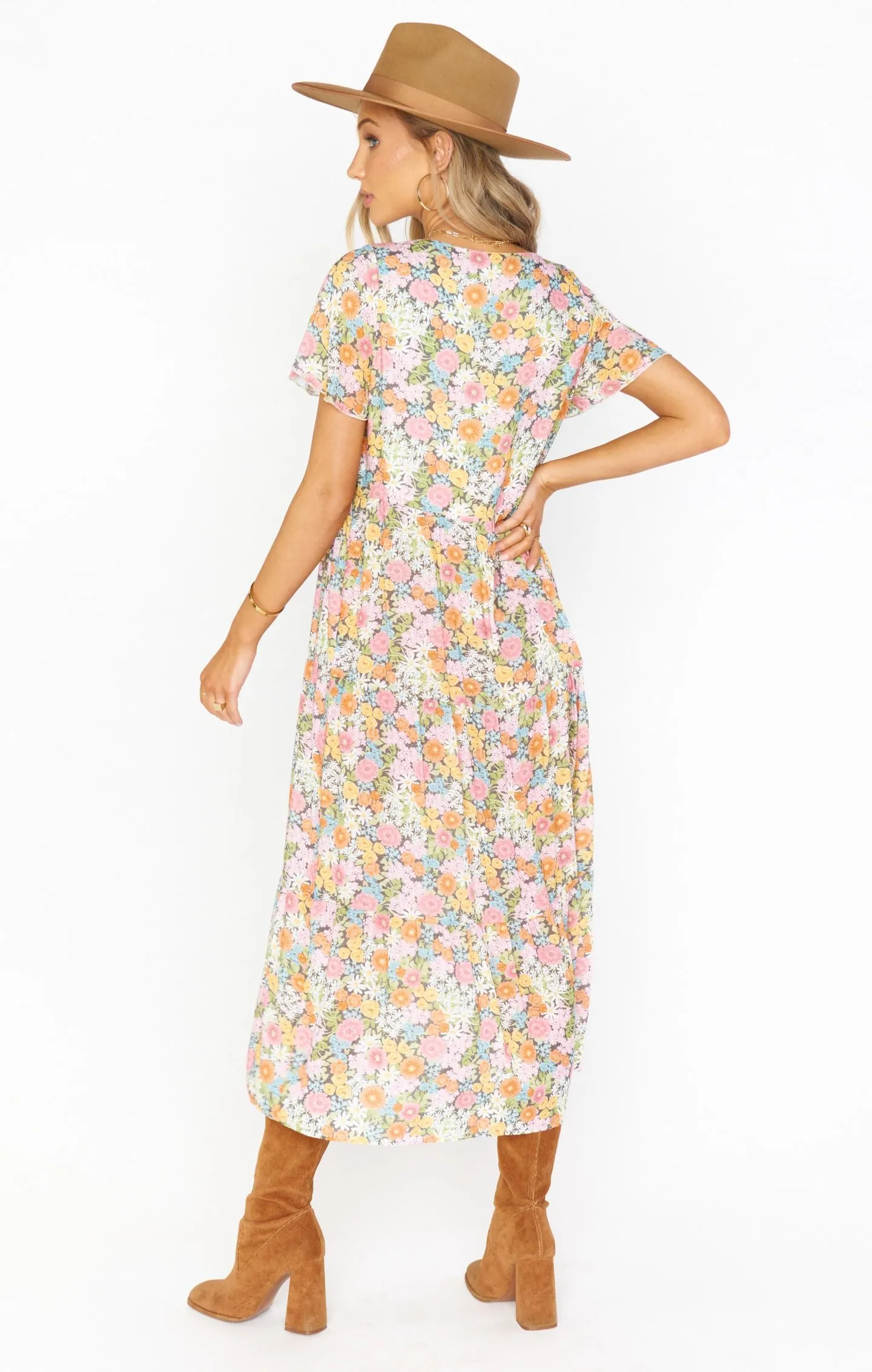 Cia Midi Dress | Wild Flora sold by Belletique product image thumbnail 3