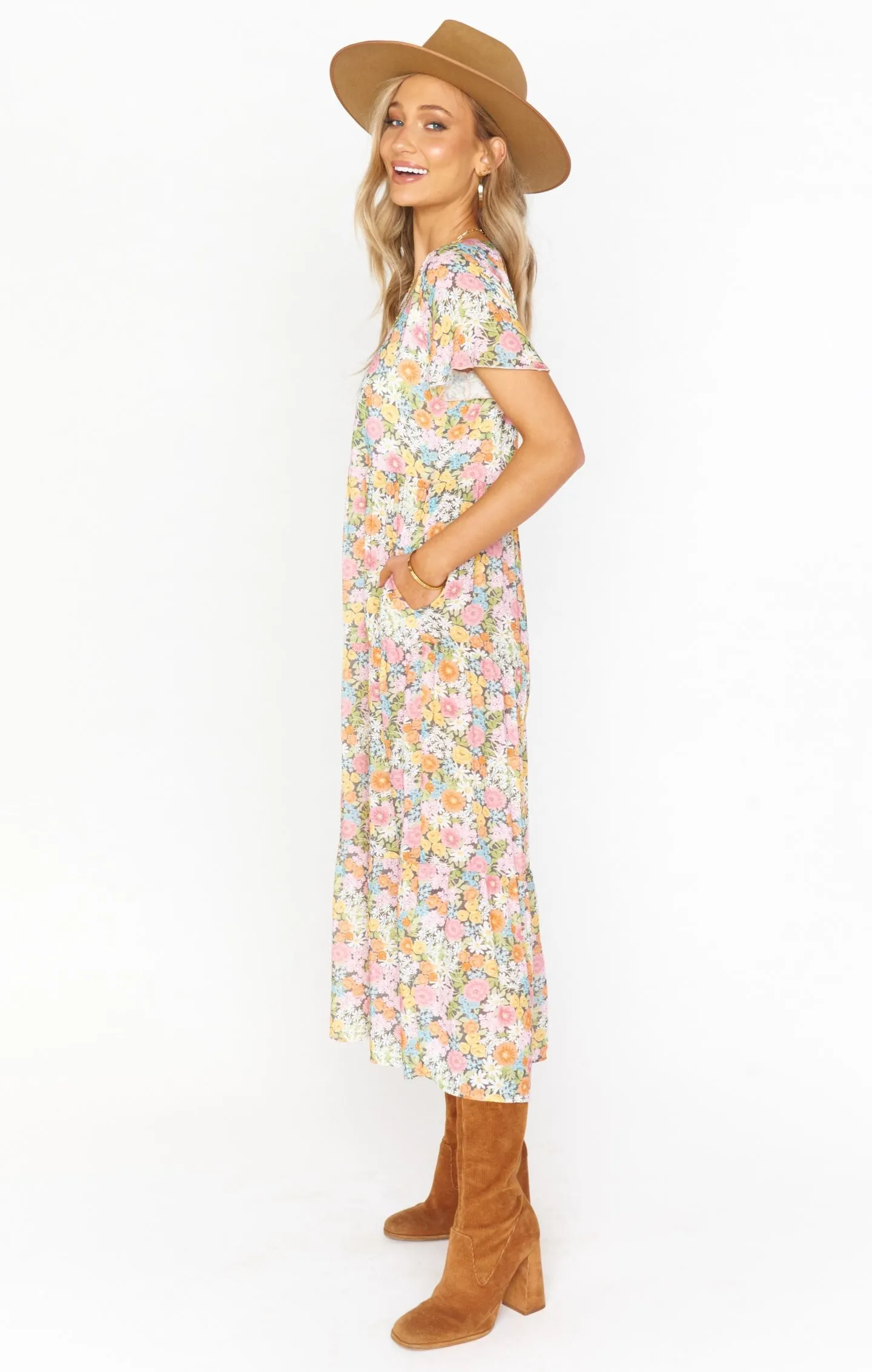 Cia Midi Dress | Wild Flora sold by Belletique product image thumbnail 2
