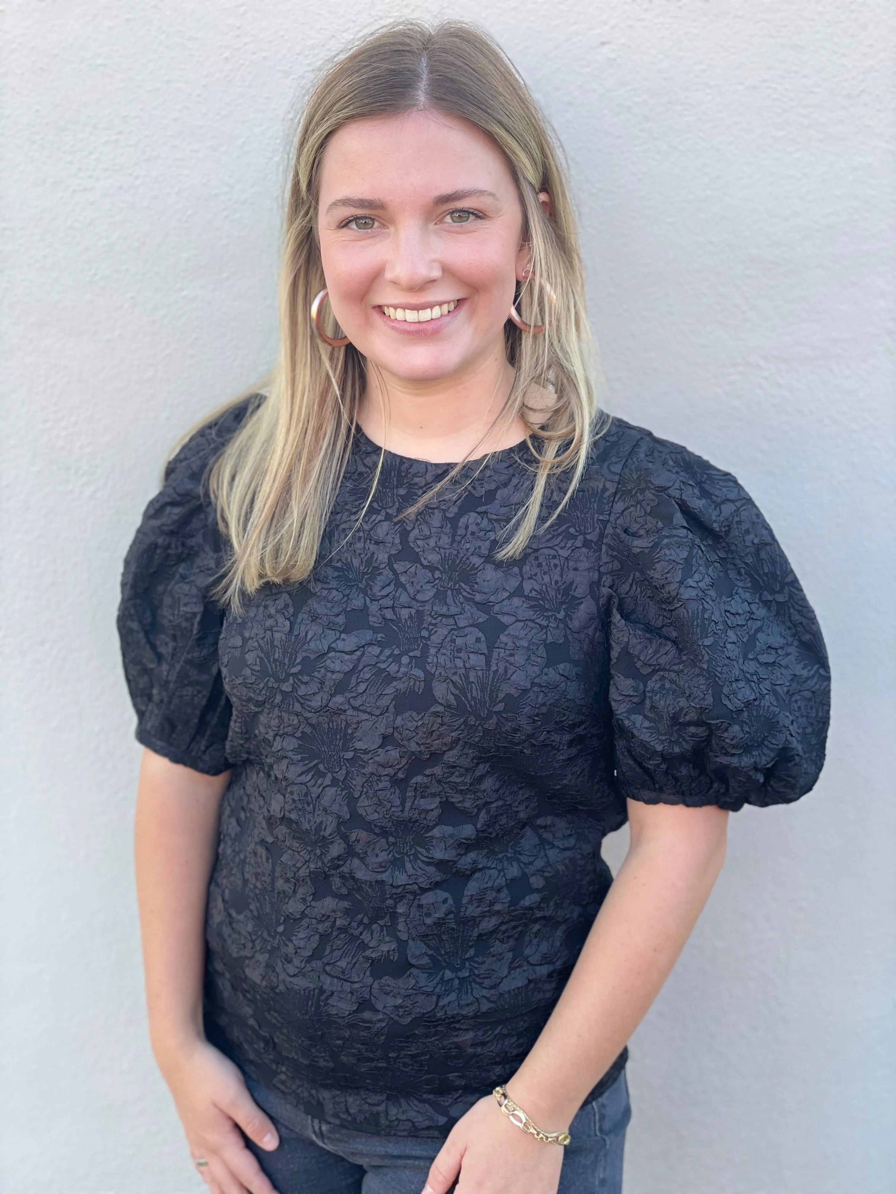 Roxanne Top | Black sold by Belletique product image thumbnail 2