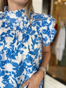 Flutter Floral Top sold by Belletique